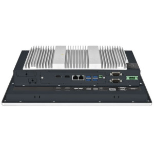 MiTAC P150-11TGS 15" Fanless Panel Computer with Intel Core i3/i5/i7/Celeron, 2x GbE LAN, up to 32 GB memory, variable I/O